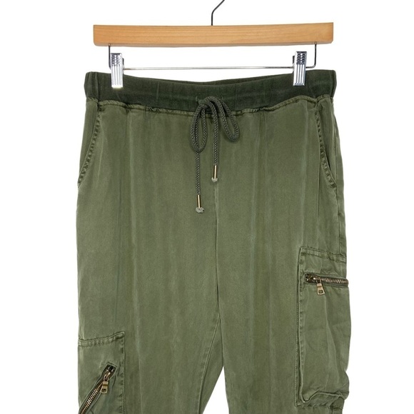 Young Fabulous & Broke Womens Jogger Jupiter Cargo Utility Pants Sz Small Green - Picture 4 of 8